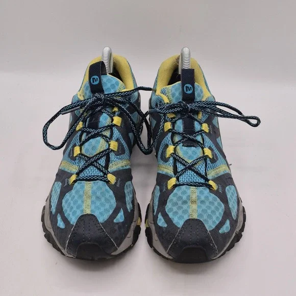 Merrell Shoes Womens Size 9 Blue Mesh Trail Hiking Athletic Sneakers J24372 - Picture 7 of 11
